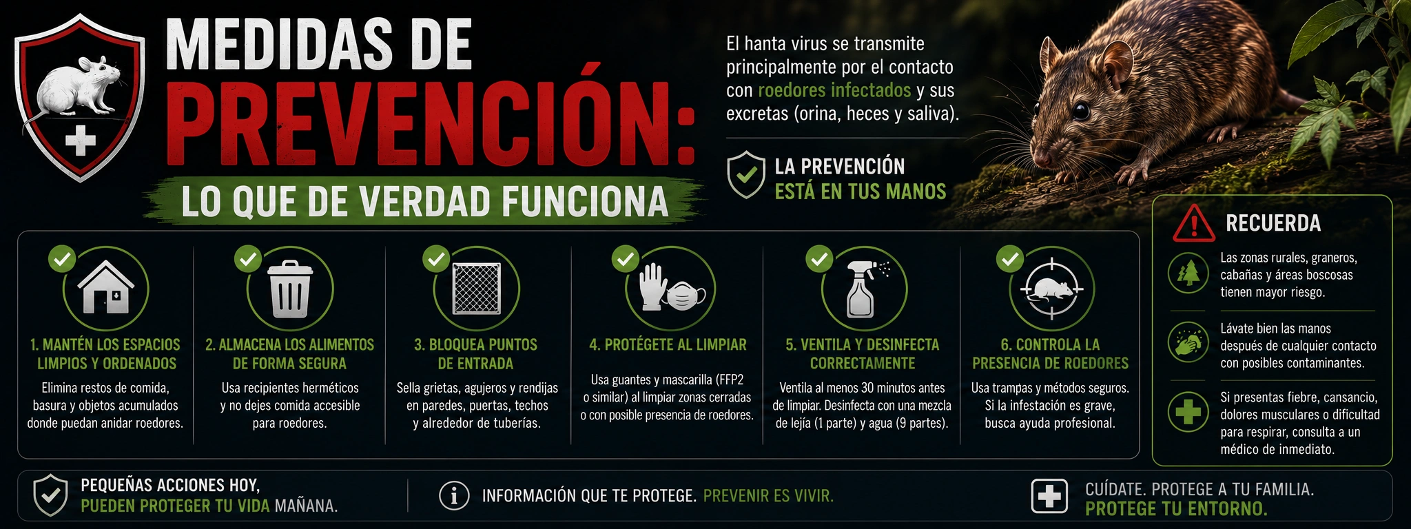 Medidas de prevención: lo que de verdad funciona